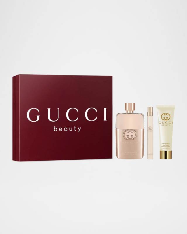 Guilty Pour Femme Eau de Toilette 3-Piece Gift Set
